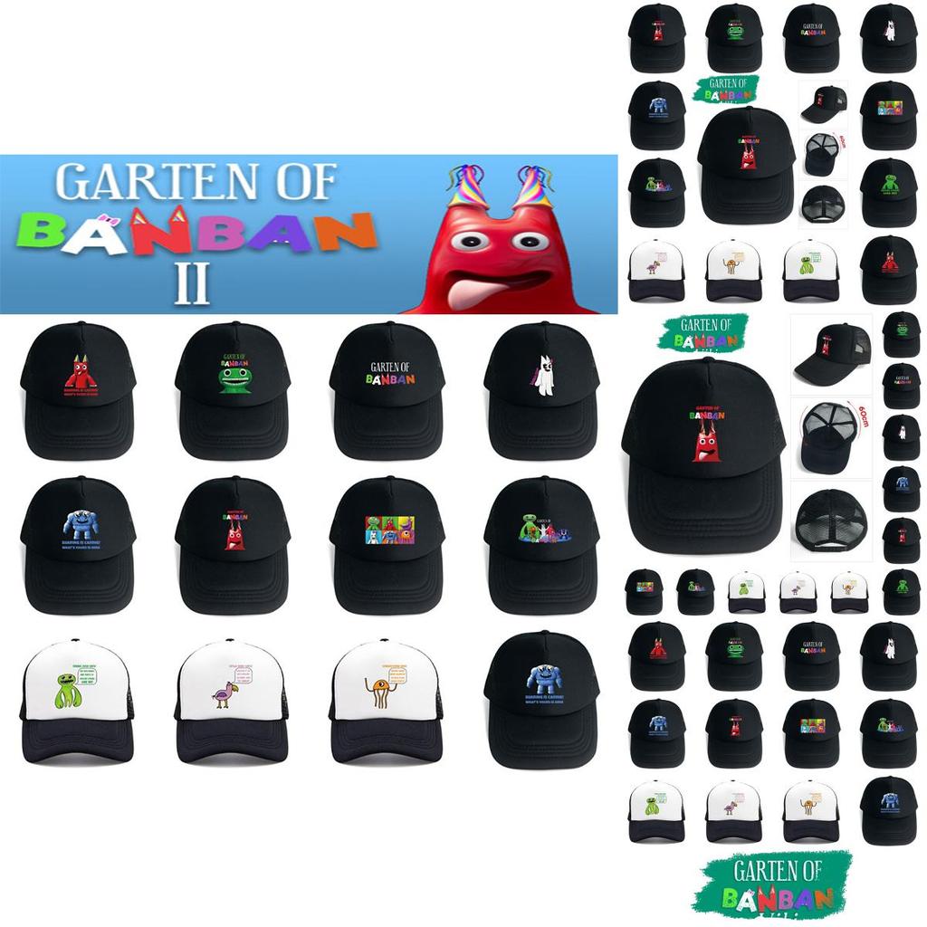 Garten Of Banban Cartoon Printing Sun Hat Adjustable Baseball Cap