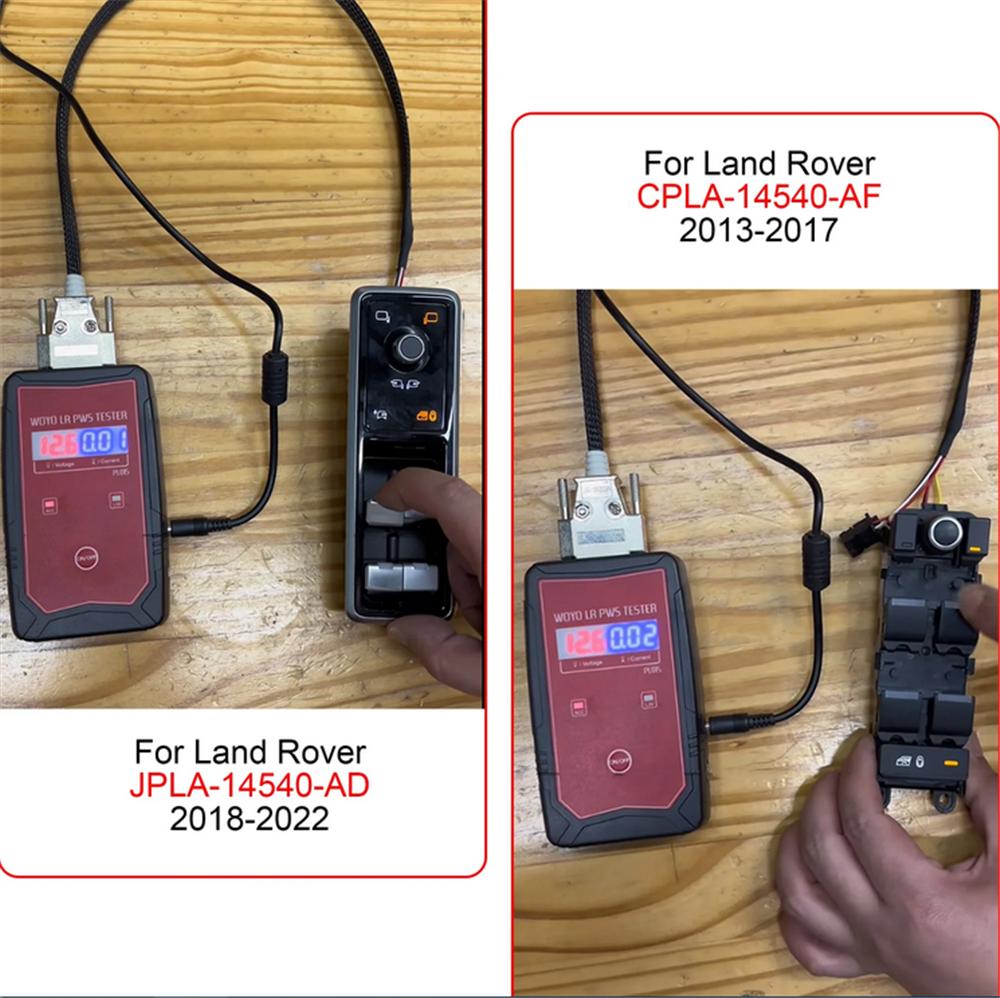 WOYO PL015 For Land Rover Diagnostic Power Window Control Switch Tester