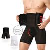 Men's High Waisted Waisted Hip Lifting Body Shaping Pants Three-breasted Breathable Underwear