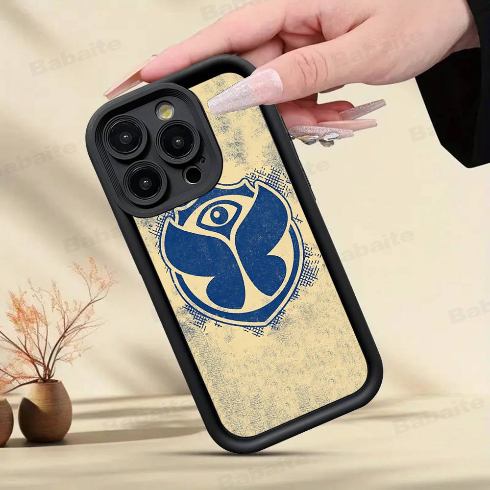 T-Tomorrowlands Music Logo Phone Case For IPhone 17 16 15 14 13 12 11 Pro Max Silicone Back Cover
