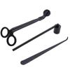 Stainless Steel Candle Extinguishing Tool Candle Trimmer Candle Wick Trimming Scissors/hook/candle Tray/candle Nursing Tool