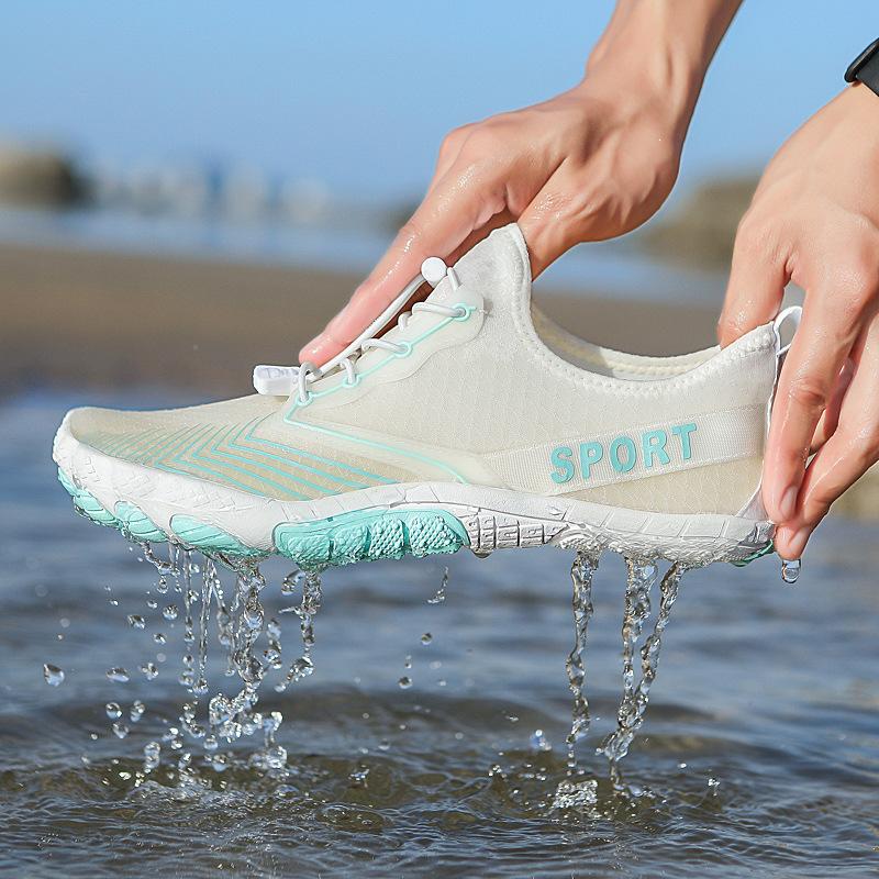 Outdoor creek shoes five-finger shoes couple rafting surfing diving beach wading shoes sports fitness yoga shoes