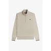 Fred Perry Mens Logo Half Zip Sweatshirt
