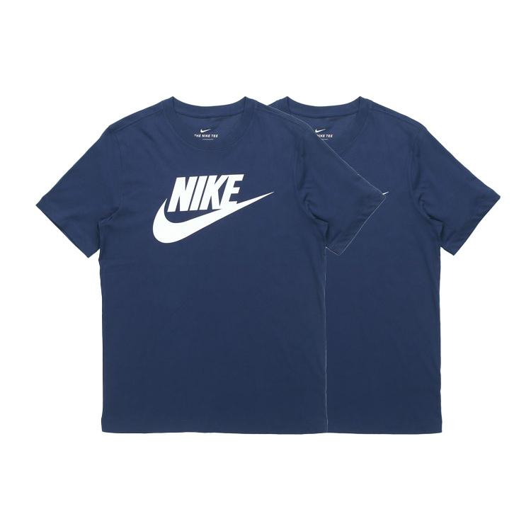 Nike Спортивная футболка мужская темно-синяя AR5005-411