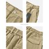 Menseye Men's Casual Pants, Loose Fit, Slimming, Simple, Versatile, Elastic Waist, Small Harem Cargo Pants