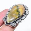 Bumblebee Jasper Handmade 925 Sterling Silver Jewelry Ring Size 6 S4A29