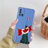 Канада Канадский Флаг CA Лист Чехол для Телефона Для Samsung Galaxy A51 A71 A21S A12 A11 A31 A41 A52 A32 5G A72 A01 A02S Прозрачная Мягкая Обложка
