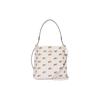 Coach Mollie Strawberry Print Leather Bucket Bag Women Handbags White CB601-IMCAH