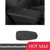 Fit For Cadillac XT4 2019-22 Black Leather Middle Console Armrest Cover Car Trim