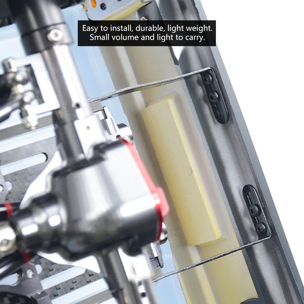 4 шт. Крепление корпуса радиоуправляемой машинки, металлический L-образный кронштейн с магнитом для 1:10. Радиоуправляемая гусеничная машина