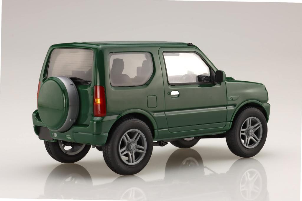 Модель Fujimi Серия NEXT 13 Suzuki Jimny JB23 Хаки Перламутр 1/24 Нет. (Land Venture/Холодный металлик) NX-13