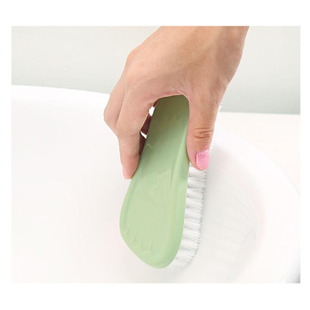 Plastic Handle Scrubbing Brush Comfortable Grip Laundry Cleaning Brush Floor Cleaning