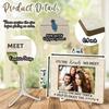 Friends Picture Frame 4x6 - Friendship Gifts for Women, Gifts for Best Friend Women, Friendship Gift for Bestie, Thank You Gift for Friends, Friend