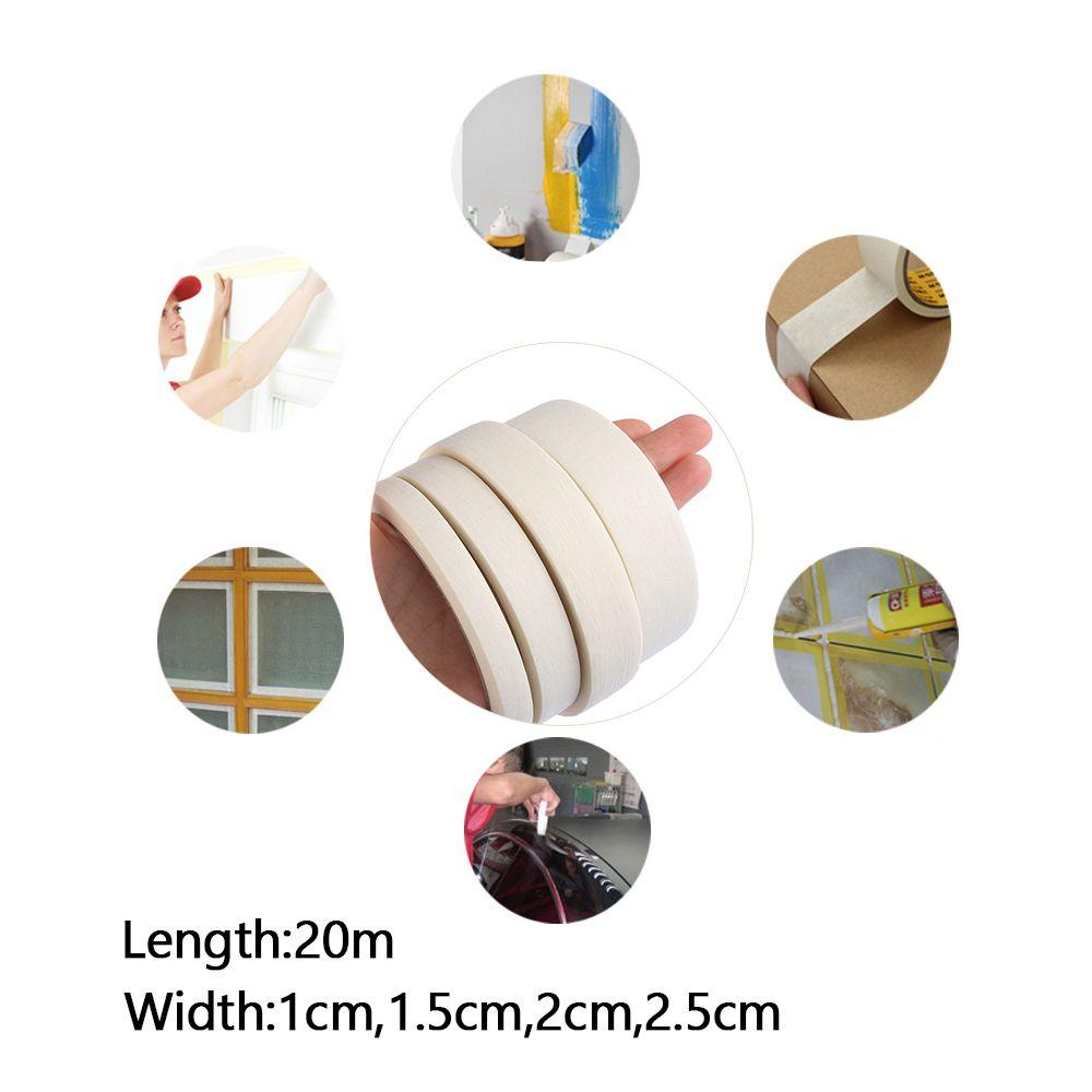 20m White Craft DIY Stickers Anti-dirty Tape Masking Tape Adhesive Diamond Painting Tools