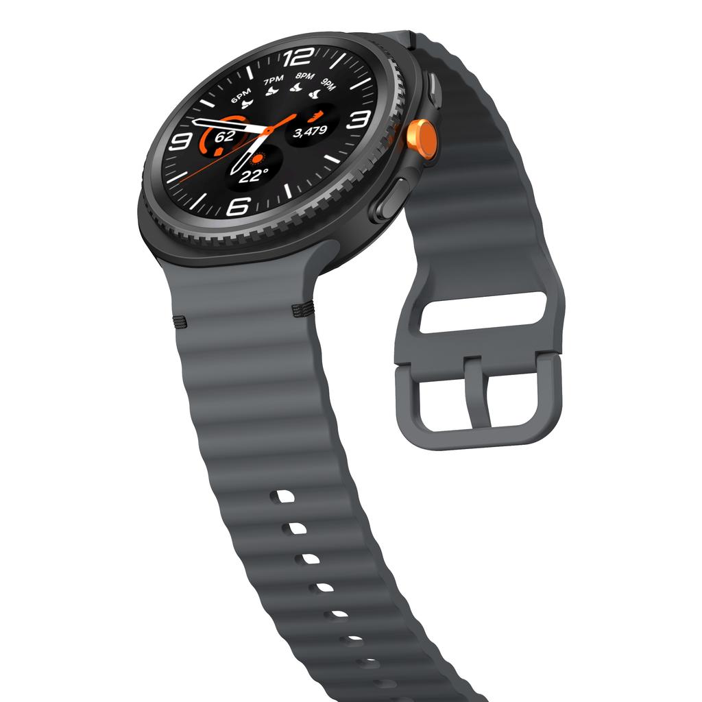 Спортивный силиконовый ремешок для Samsung Galaxy Watch 8 Classic 46 мм / Watch8 44 мм 40 мм Сменный ремешок Браслет Аксессуары