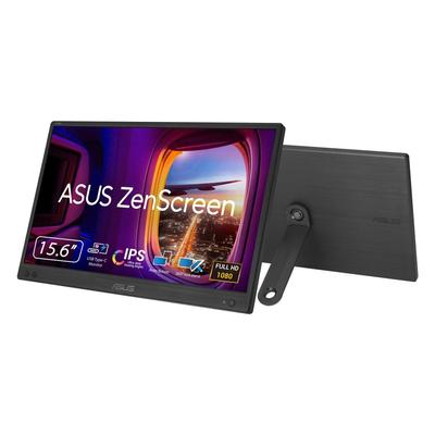 Портативный монитор ASUS ZenScreen 16 дюймов дюймов light year MB166CR-J - (15.6 дисплей)/Full HD/IPS/USB Type-C/Без мерцания/Синий фильтр/Антибликовый