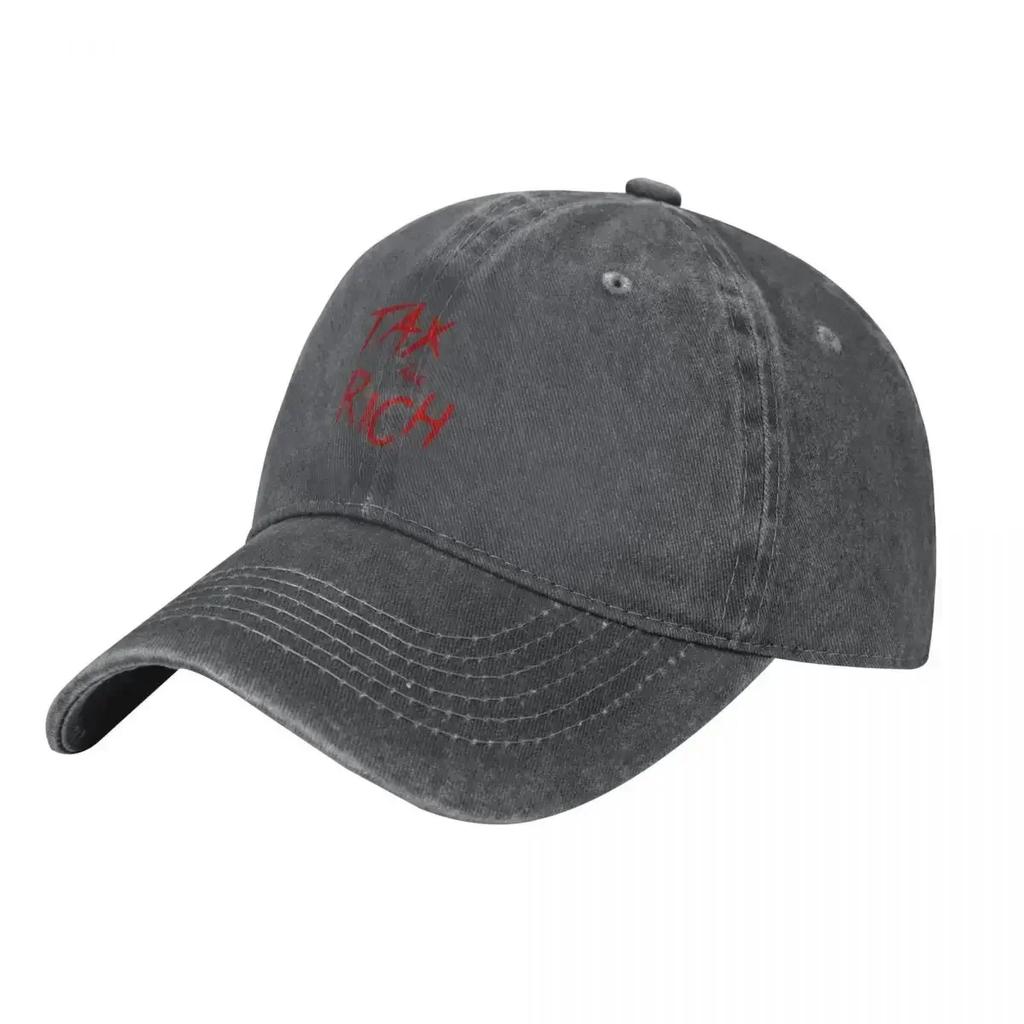 Tax the Rich Baseball Cap Rave beach hat Golf Wear Unisex Womens