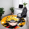 1 шт. Круглый ковер Naruto Uzumaki для офиса, под офисные стулья, спальни, гостиной, домашний декор a0926099