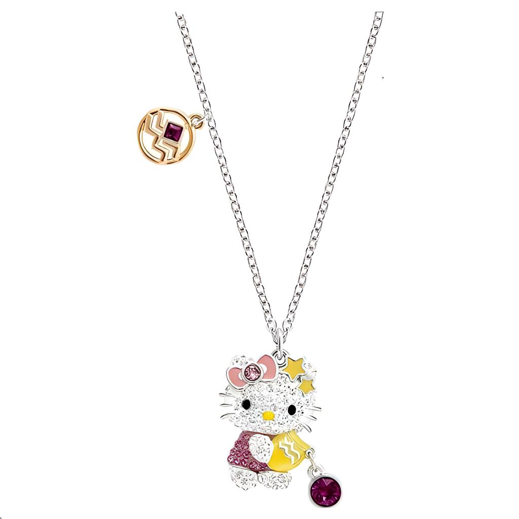 Swarovski Hello Kitty Metal Necklace Women necklace Silver 5186285