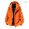 Women Men 3-in-1 Winter Jacket With Down Liner Waterproof Windproof Outdoor Hiking Coat