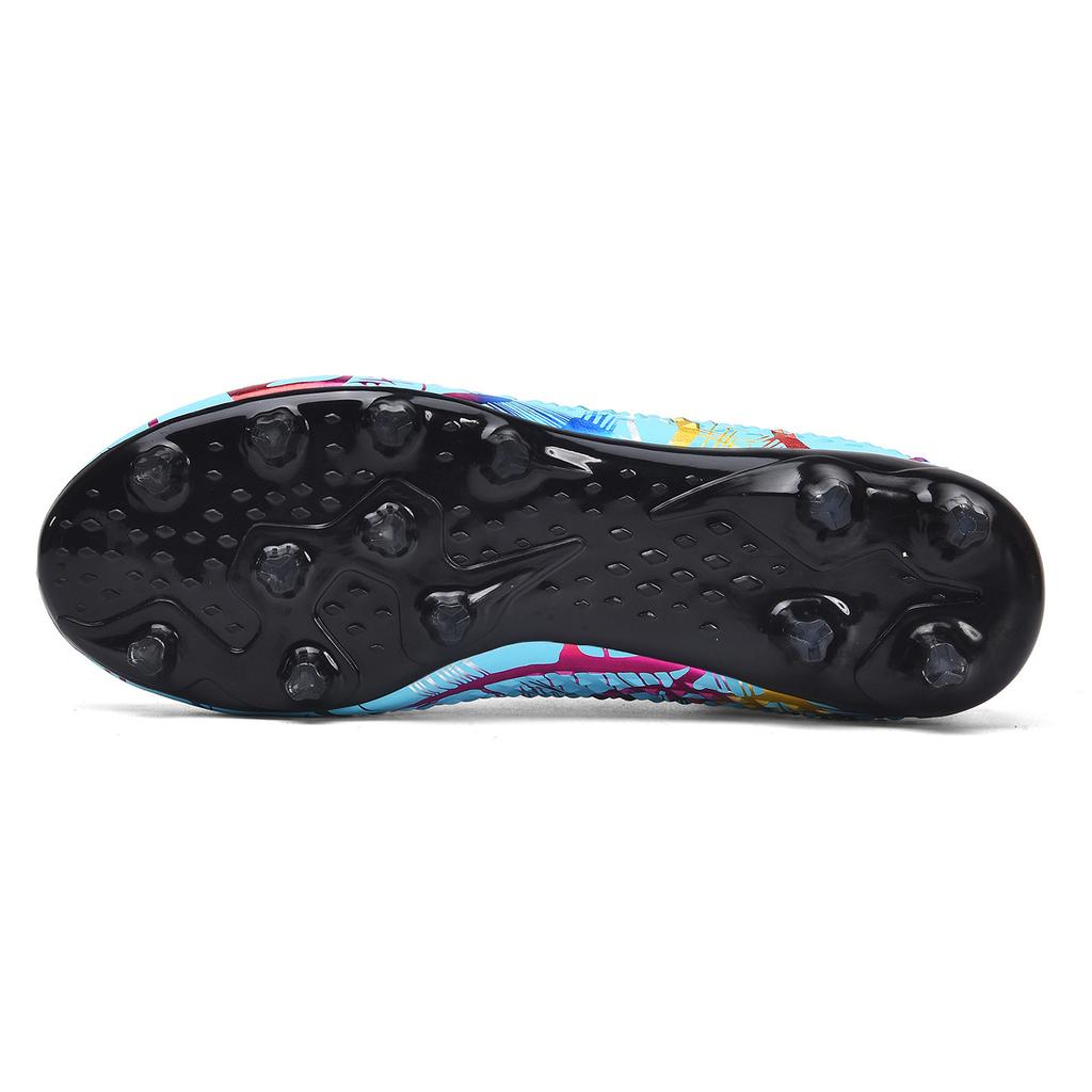 Чемпионат мира по футболу Messi C Luo кожаные футбольные бутсы для мальчиков и девочек, студенты AG длинные ногти TF сломанные ногти соревновательная тренировочная обувь