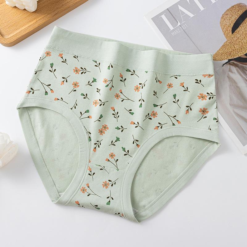 CFSC Women's Large Size Underwear Floral Print Underwear