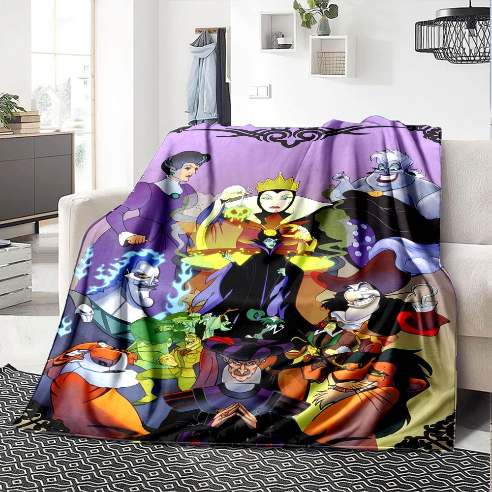 1pc Villains3 Blanket, Gift, for Men and Women, Soft Blanket, Good for Sofa Bed Couch Travel, Lightweight Flannel Blanket