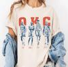 Jaylin Williams Chet Holmgren Jalen Williams Shai Gilgeous Alexander OKC Oklahoma Basketball Vintage Comfort Colors Shirt