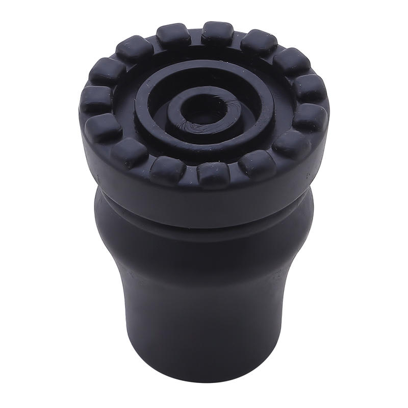 Прочный нескользящий резиновый наконечник для трости с амортизацией, долговечный, подходит для тростей и костылей