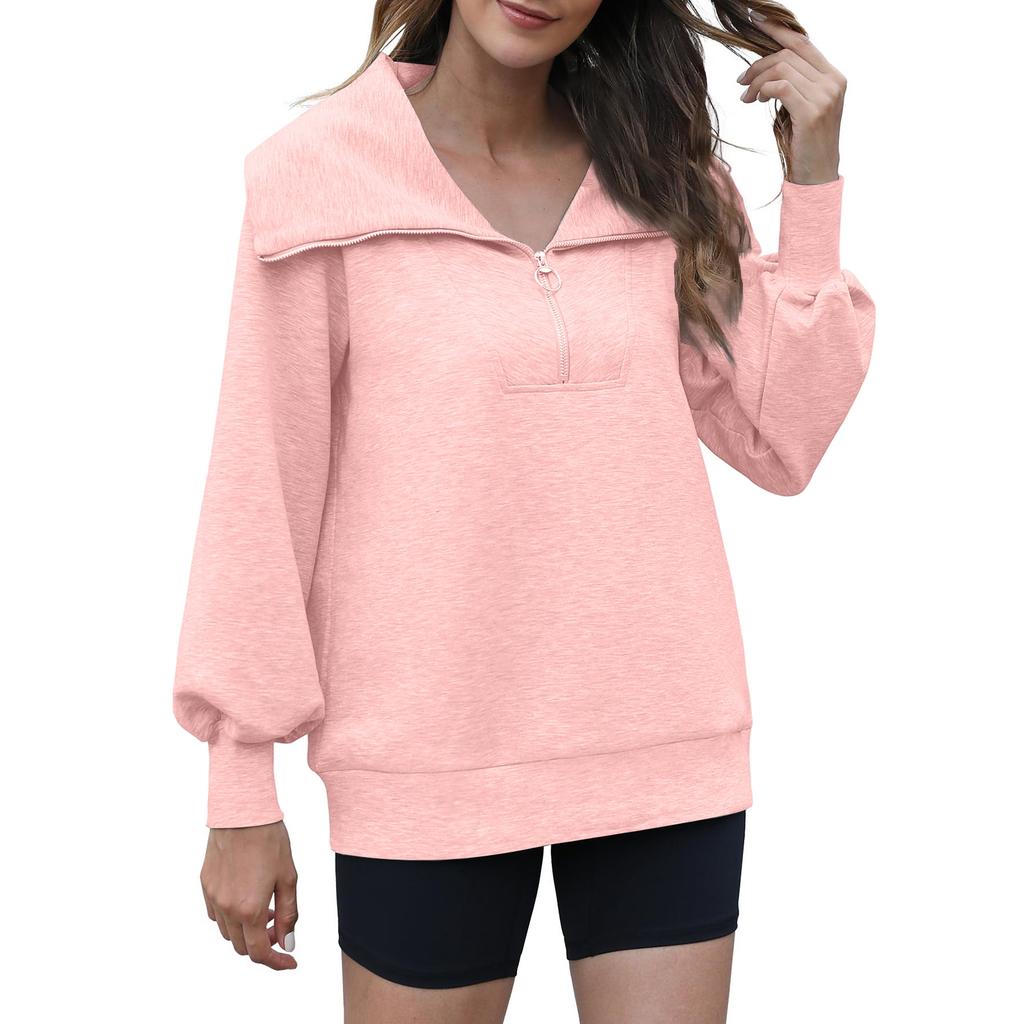 Womens Casual Long Sleeve Drawstring Sweatshirt Pullover Tops Loose Oversized Clothes