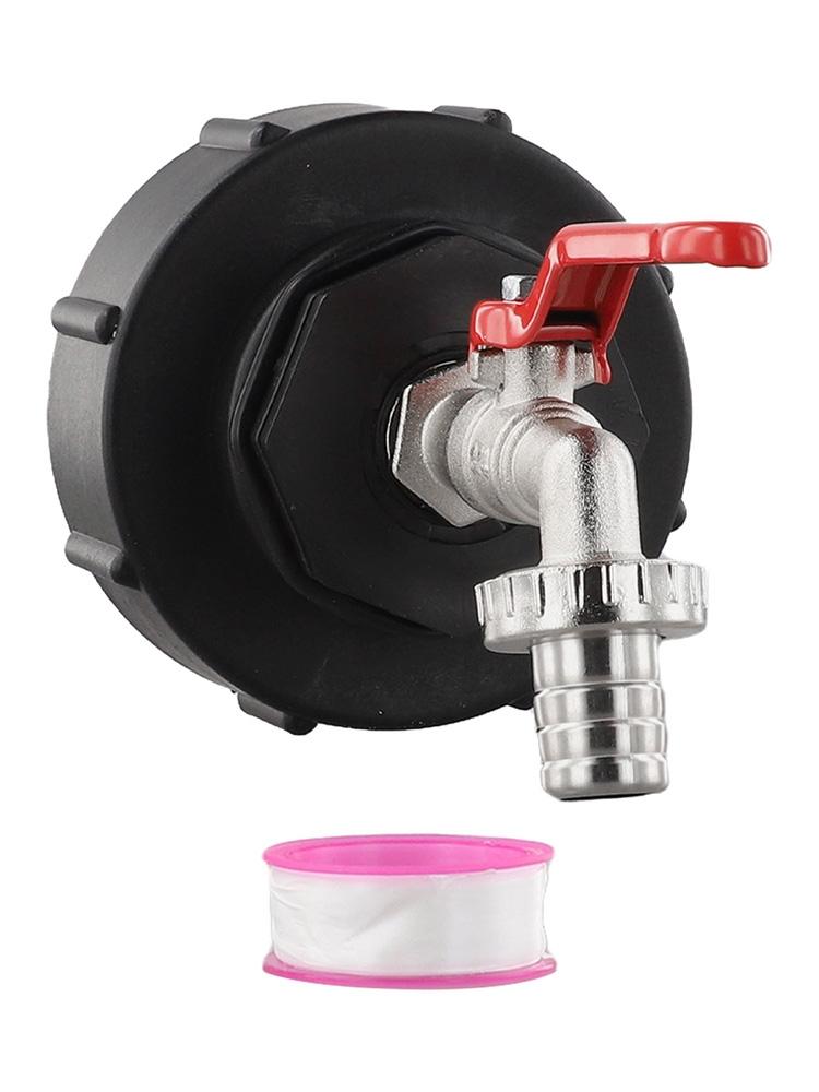 IBC Tote Tank Hose Valve Adapter for Efficient Garden Irrigation Tasks