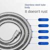 1.5M-5M 304 Stainless Steel Shower Hose High Quality Faucet Hose Flexible Shower Hose Thick Silicone Bathroom 3 Meter Shower