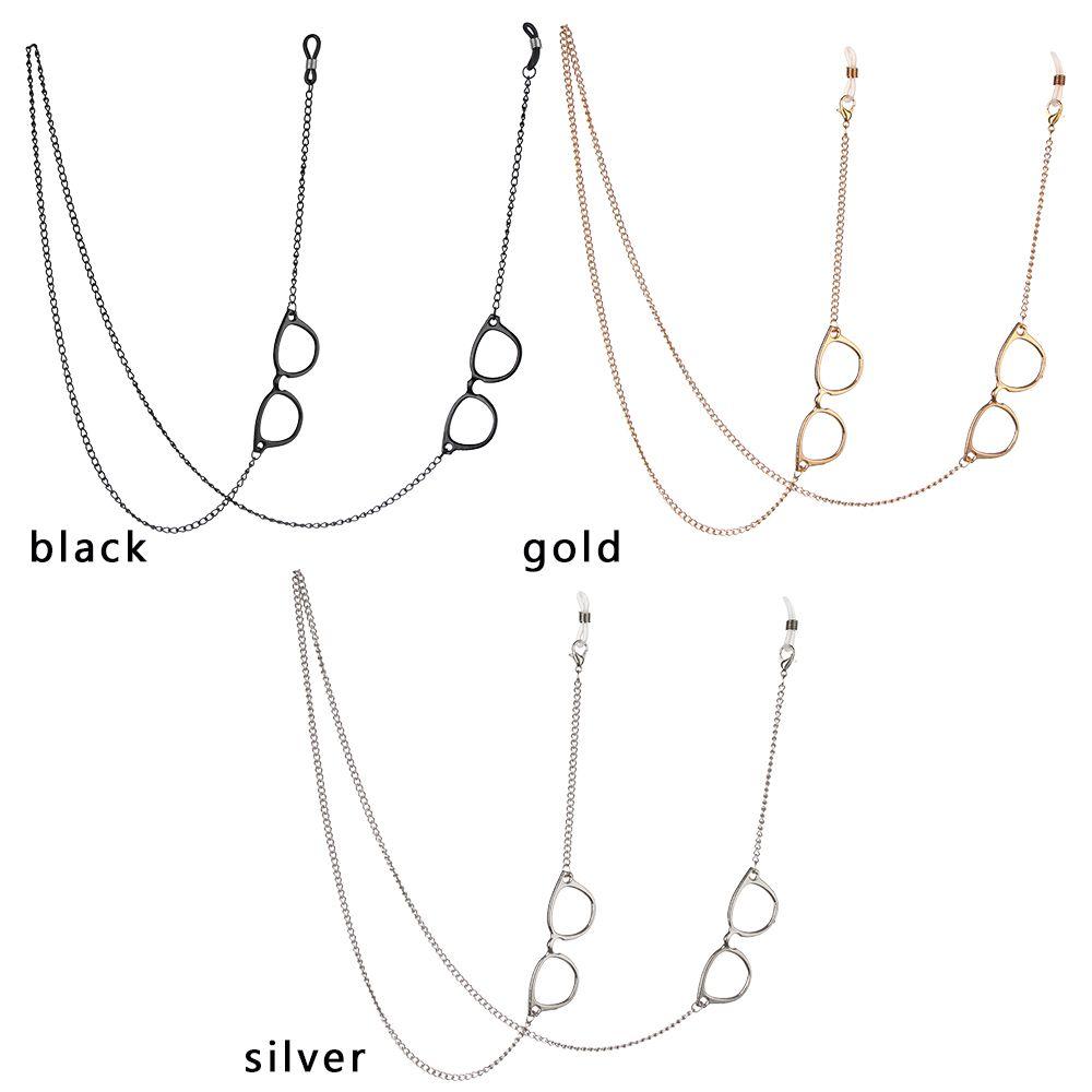 Женский винтажный металлический нескользящий шнурок для очков аксессуары для очков ожерелье для очков цепочка для очков