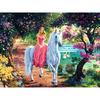 5D DIY Diamond Embroidery Princess and Unicorn Full Round Diamond Painting Cross Stitch Rhinestone