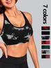 Ladies' Elegant Backless Yoga Bra - Adjustable Thin Shoulder Straps, Stylish Sports Bra, Seamless Design.