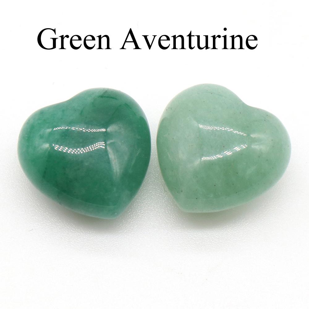 2 шт. Мини-энергетический натуральный камень, украшение в виде сердца, рейки-исцеляющий кристалл, агат, содалит, аметист, нефрит, драгоценный камень, домашний декор, ювелирные изделия, подарки 15 мм