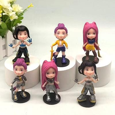 Новая Kpop Фигурка Охотников на демонов Модель Игрушка ПВХ Мультяшные Игровые Периферийные Устройства Украшение для стола Коллекционные Фигурки Модель Игрушка Для Ребенка