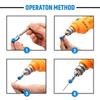 3PCS Magnetic Bit Holder Alloy Electric Magnetic Ring Screwdriver Bit Head Holder Anti Corrosion Magnetizer for Phillip Bit