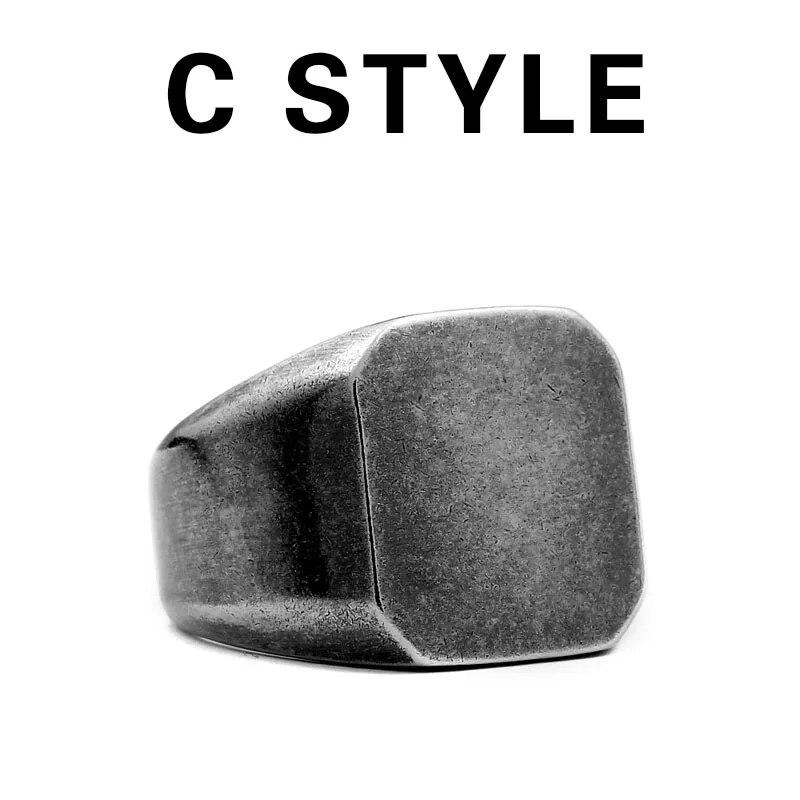 Beier из нержавеющей стали 316L, винтажные ретро-панк-модные треугольные мужские украшения, кольца на палец, Валентина, викинги, LR543