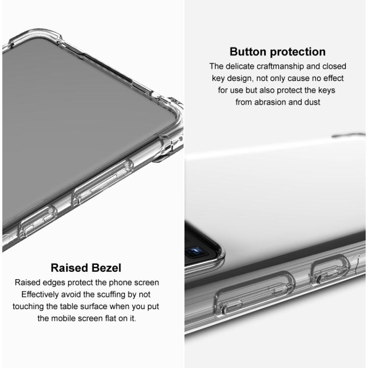 For Xiaomi Redmi Note 12 China imak Shockproof Airbag TPU Phone Case