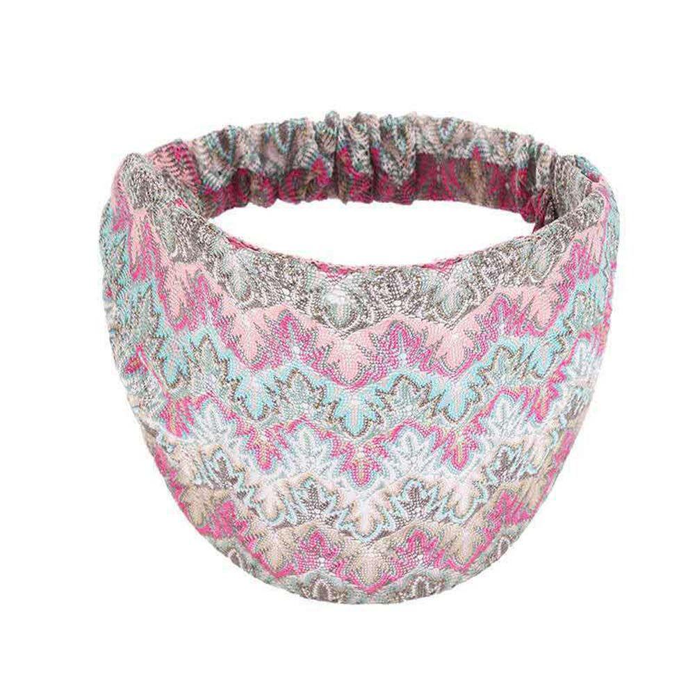 Sweet Wide Side Mesh For Girls Wash Face Women Hairbands Korean Head Wrap Lace Headband Leaves