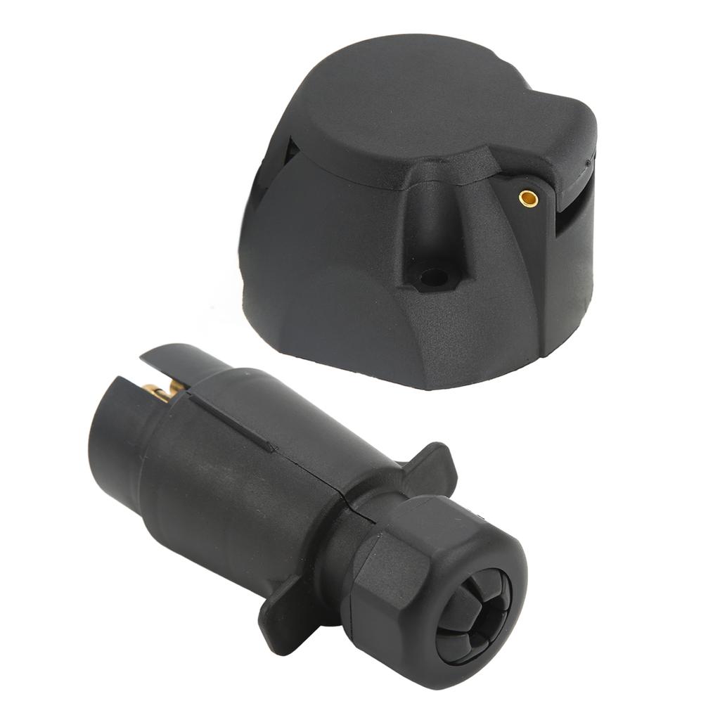 7-контактная вилка прицепа розетка с прокладкой комплект кронштейна разъем жгута проводов для моторной лодки RV