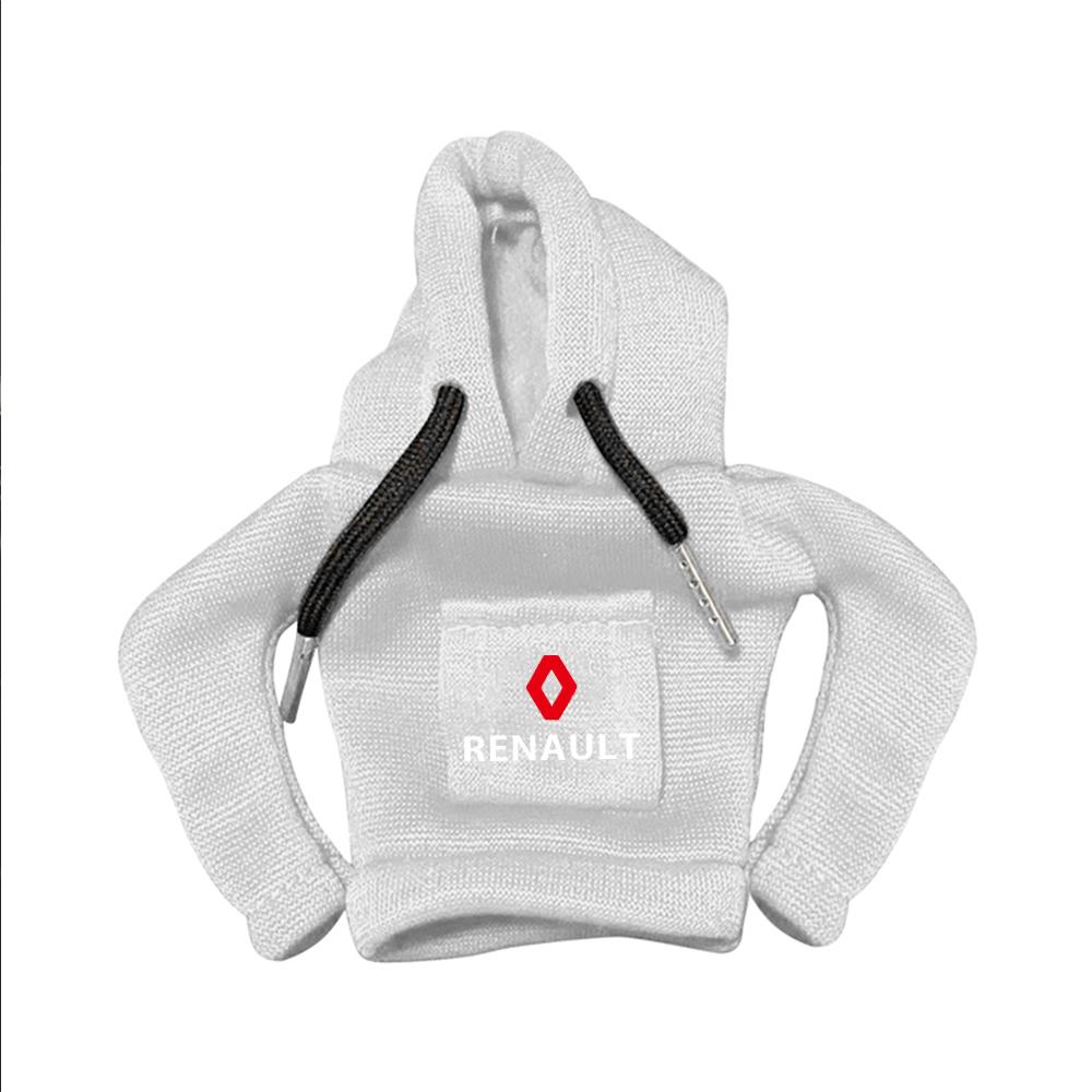 2026 Hot For Renault Hub Caps 1pcs Car Gear Shift Knob Cover Gear Stick Protector Mini Hooded Sweatshirt Shirt For Renault Talis