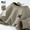 Унисекс толстовка Baleno серии S&K с тяжелым трикотажем - Графика с кошкой в галстуке-бабочке JPB