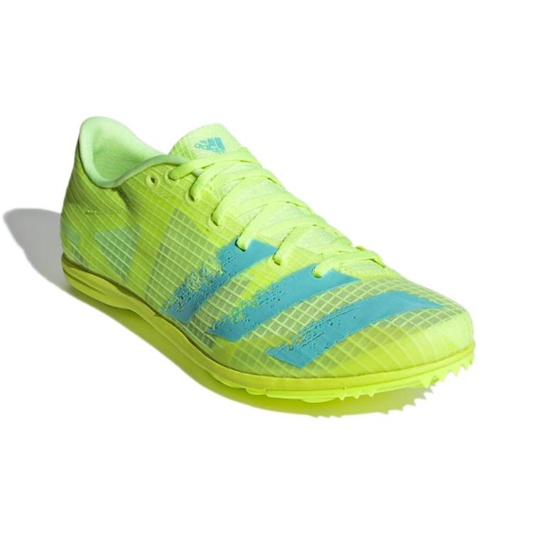 Новые женские кроссовки Adidas Distancestar 'Hi Res Yellow Clear Aqua' FY1225