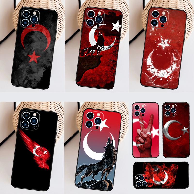 Турция Турецкий Флаг Для Realme C71 C55 C75 C67 C63 C51 C61 C53 C35 C65 11 12 13 14 15 Pro Plus GT6 GT7 Pro Чехол