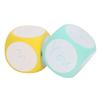 2pcs Dry Erase Dice Set Write On Wipe Off Dry Erase Blocks Blank Dice Educational Supplies for Kids
