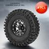 4pcsset 1:10 Crawler Tires Rubber Tyres Metal Hubs RC Accessory Remote Control Car Part