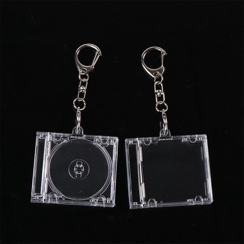 Периферийный памятный пустой альбом мини-футляр для компакт-дисков брелок в форме ключа для CD-плеера подвеска для рюкзака своими руками подвесное украшение