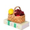 with Handle Wood Basket  Home Decoration /Restaurant Serving Tabletop Display